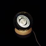 ‘ΠΛΑΝΗΤΗΣ-ΔΟΡΥΦΟΡΟΙ’ ΚΡΥΣΤΑΛΛΙΝΗ ΣΦΑΙΡΑ-LED 6cm