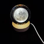 'ΣΕΛΗΝΗ' ΚΡΥΣΤΑΛΛΙΝH ΣΦΑΙΡA-LED 8cm