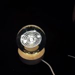 ‘ΓΑΛΑΞΙΑΣ’ ΚΡΥΣΤΑΛΛΙΝH ΣΦΑΙΡA-LED 7cm - Image 3